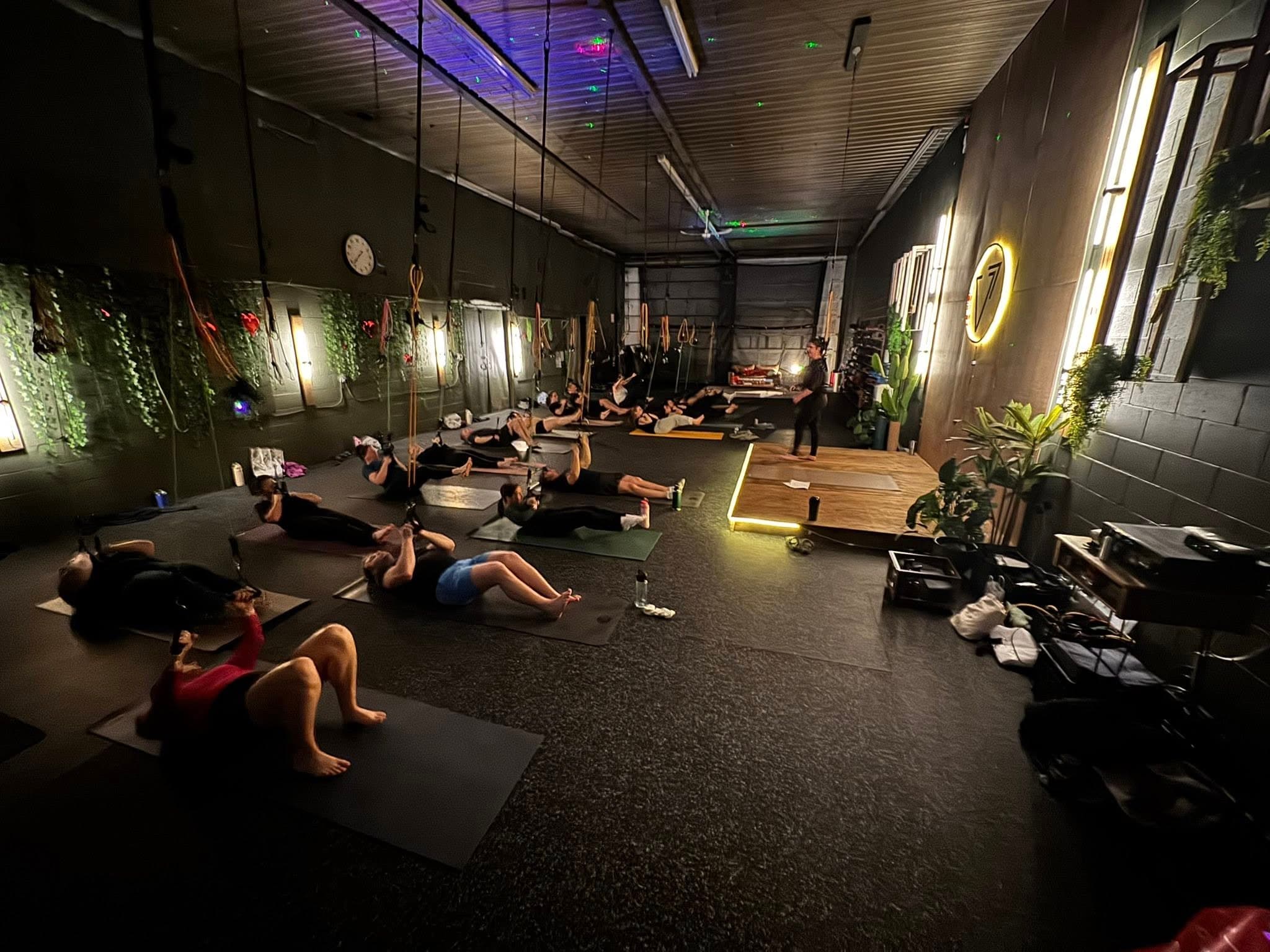 the studio